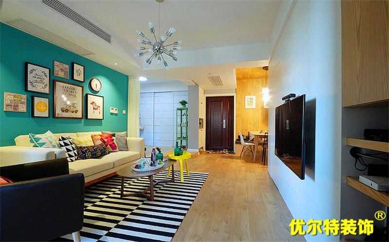 天驕世家簡約混搭實景